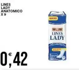 Vantaggio Cash&Carry LINES LADY anatomico offerta