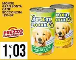 Vantaggio Cash&Carry MONGE Gran bonta cane bocconcini offerta