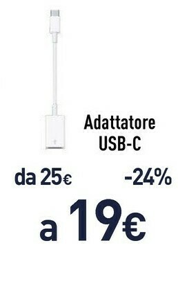 Unieuro Adattatore usb-c offerta