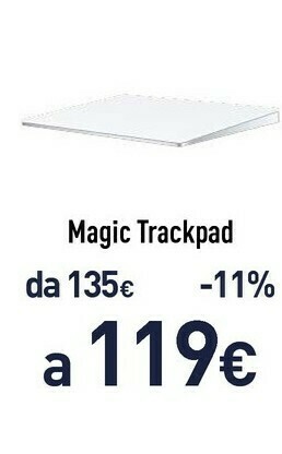 Unieuro Magic trackpad offerta