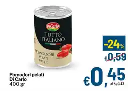 Qui Discount Pomodori pelati Di Carlo offerta