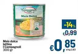 Qui Discount Mais dolce lattina I Campagnoli offerta