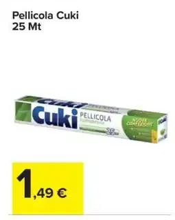 Carrefour Pellicola Cuki 25 Mt offerta