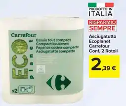 Carrefour Asciugatutto Ecoplanet Carrefour offerta