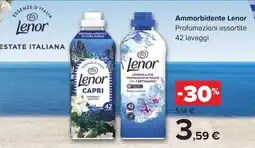 Carrefour Ammorbidente Lenor offerta