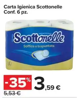 Carrefour Carta Igienica Scottonelle offerta