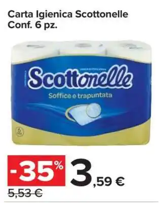 Carrefour Carta Igienica Scottonelle offerta
