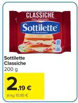 Carrefour Sottilette Classiche offerta