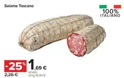 Carrefour SALAME TOSCANO offerta