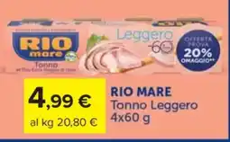 Carrefour RIO MARE Tonno Leggero offerta