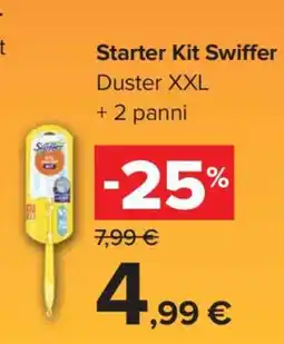 Carrefour STARTER KIT SWIFFER offerta