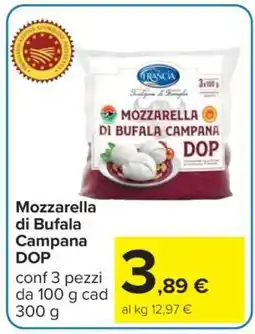 Carrefour Mozzarella Di Bufala Campana DOP offerta