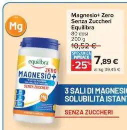 Carrefour Magnesio+ Zero Senza Zuccheri Equilibra offerta