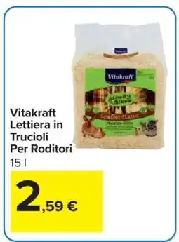 Carrefour Vitakraft Lettiera in Trucioli Per Roditori offerta