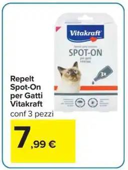 Carrefour Repelt Spot-on per Gatti Vitakraft offerta