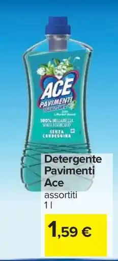 Carrefour DETERGENTE PAVIMENTI ACE offerta
