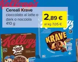 Carrefour Cereali Krave offerta