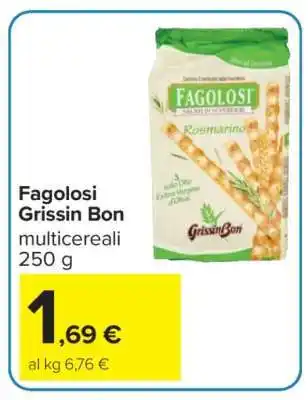 Carrefour Fagolosi Grissin Bon offerta