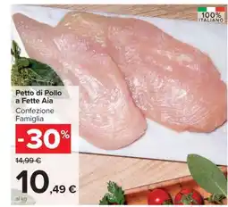 Carrefour PETTO DI POLLO A FETTE AIA offerta