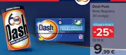 Carrefour DASH PODS offerta