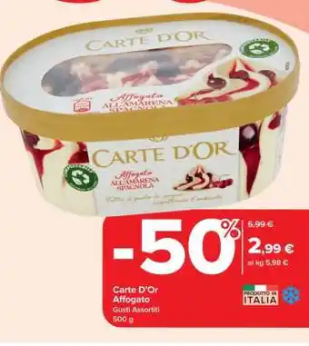 Carrefour Carte d’Or Affogato offerta