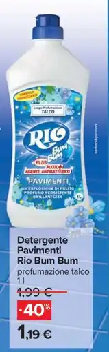 Carrefour Detergente Pavimenti Rio Bum Bum offerta