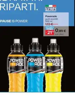 Carrefour Powerade offerta