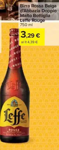Carrefour LEFFE ROUGE offerta