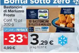 Carrefour BASTONCINI DI MERLUZZO FROSTA offerta