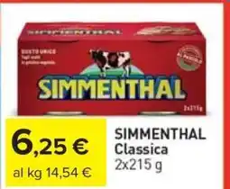 Carrefour SIMMENTHAL Classica offerta