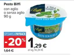 Carrefour Pesto Biffi offerta