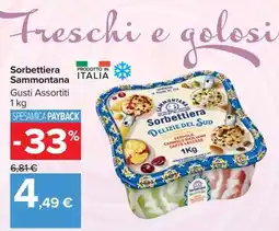 Carrefour Sorbetteria Sammontana offerta