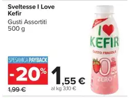 Carrefour Sveltesse I Love Kefir offerta