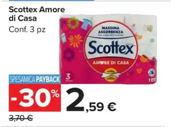 Carrefour SCOTTEX Amore di Casa offerta