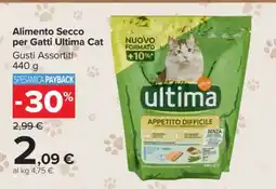 Carrefour Alimento Secco per Gatti Ultima Cat offerta
