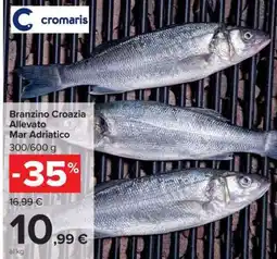 Carrefour Branzino Croazia Allevato Mar Adriatico offerta