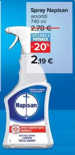 Carrefour Spray Napisan offerta