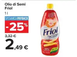 Carrefour Olio di Semi Friol offerta