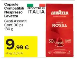 Carrefour Capsule Compatibili Nespresso Lavazza offerta