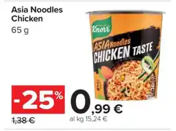 Carrefour Asia Noodles Chicken offerta