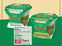 Carrefour Pesto Fresco Buitoni offerta