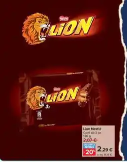 Carrefour Lion Nestlé offerta