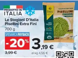 Carrefour Le Stagioni D'Italia Pisellini Extra Fini offerta
