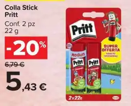 Carrefour COLLA STICK PRITT offerta