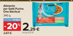 Carrefour Alimento per Gatti Purina One Sterilcat offerta