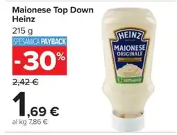 Carrefour Maionese Top Down Heinz offerta