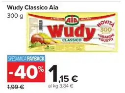 Carrefour Wudy Classico Aia offerta