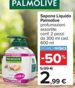 Carrefour Sapone Liquido Palmolive offerta