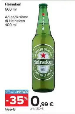 Carrefour HEINEKEN offerta