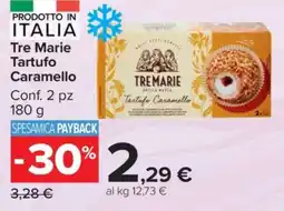 Carrefour Tre Marie Tartufo Caramello offerta